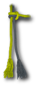 Corda gris y amarillo